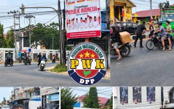 Kabut Asap Menyelimuti Ketapang, BPWU, IPSI dan PWK Bagikan 1.500 Masker