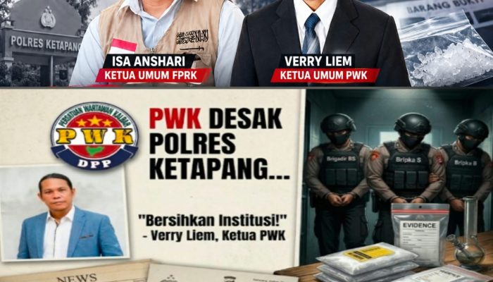 Soroti Kasus Narkoba Oknum Polisi yang Mengendap, PWK Minta Polres Ketapang Tak Lindungi Anggota