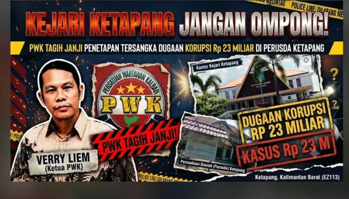 Ketua PWK Desak Korps Adhyaksa Untuk Bertindak Tegas Tanpa Tebang Pilih. Usut Tuntas Skandal Korupsi PT KEM dan KPM!